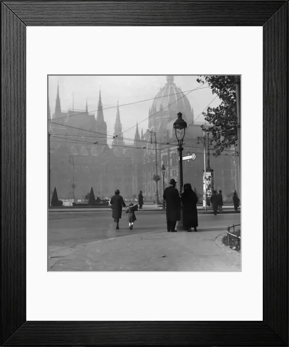 Framed Print : Hungarian Morning Scene Framed Print : Hungarian Morning Scene