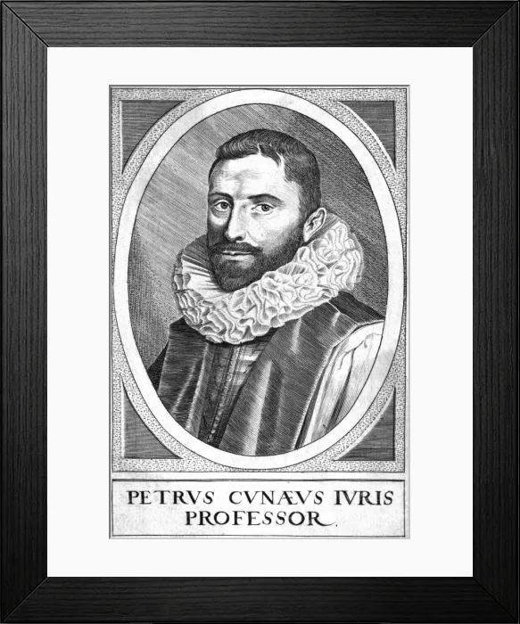 Framed Print : Petrus Cunaeus Framed Print : Petrus Cunaeus