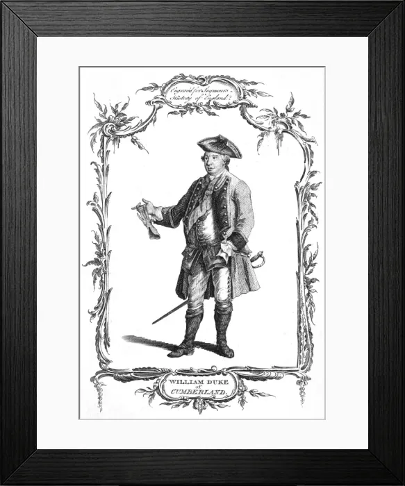 Framed Print : Wm Duke Cumberland Framed Print : Wm Duke Cumberland