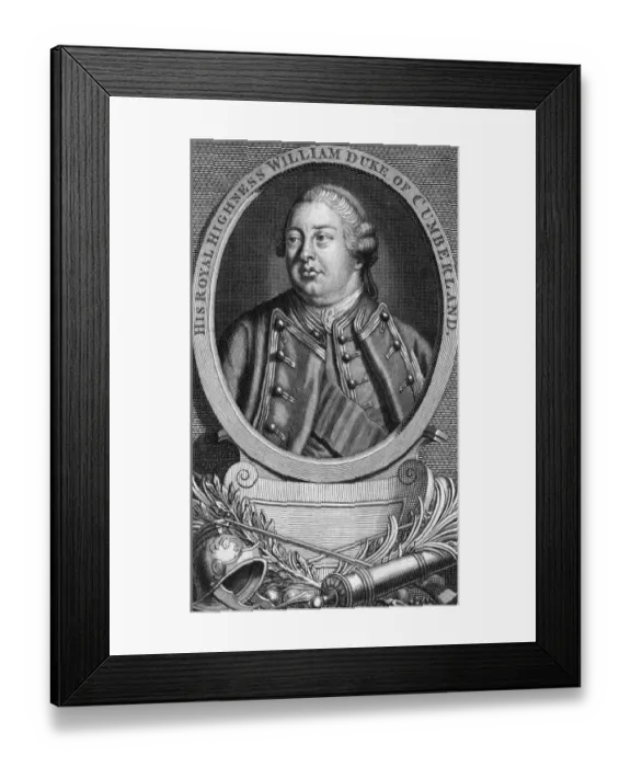 Framed Print : Wm Duke Cumberland Framed Print : Wm Duke Cumberland