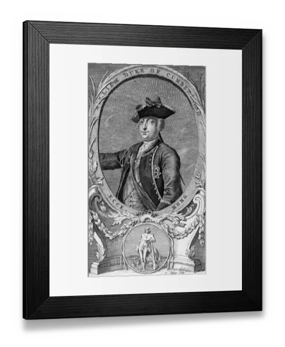 Framed Print : Wm Duke Cumberland(Gj) Framed Print : Wm Duke Cumberland(Gj)