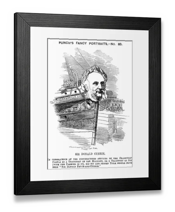 Framed Print : Sir Donald Currie Framed Print : Sir Donald Currie