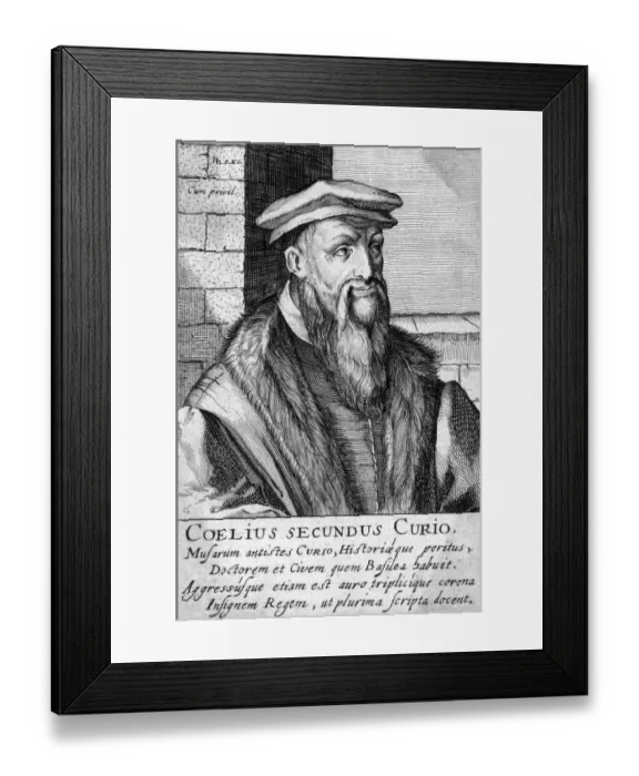 Framed Print : Coelius Secundus Curio Framed Print : Coelius Secundus Curio