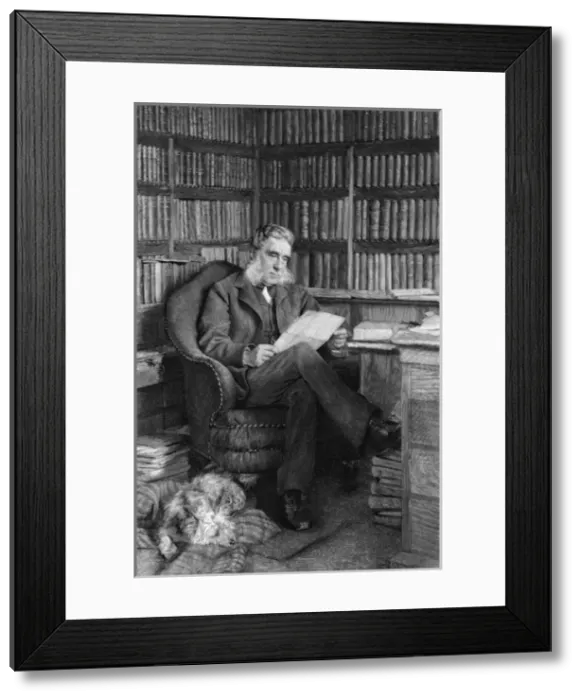 Framed Print : George William Curtis -2 Framed Print : George William Curtis -2
