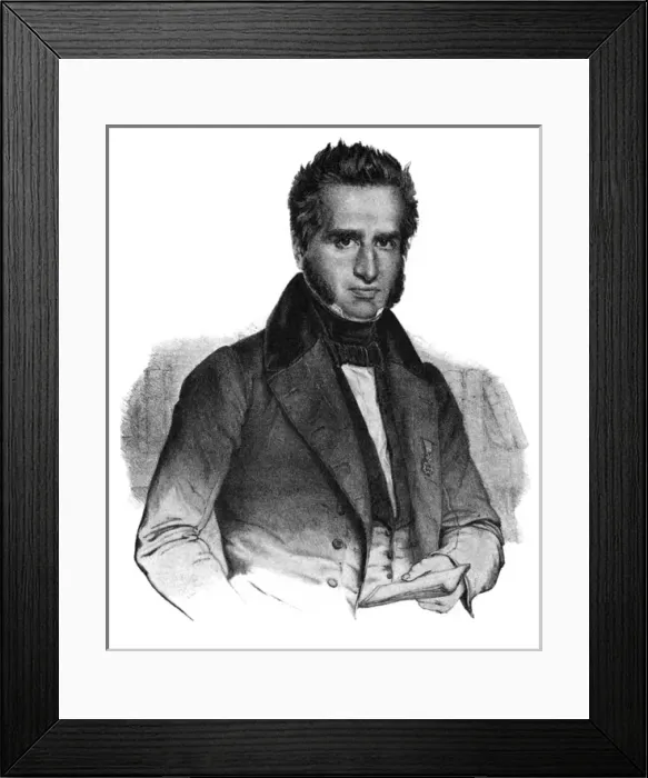 Framed Print : Fried. Chr. Dahlmann - 1 Framed Print : Fried. Chr. Dahlmann - 1