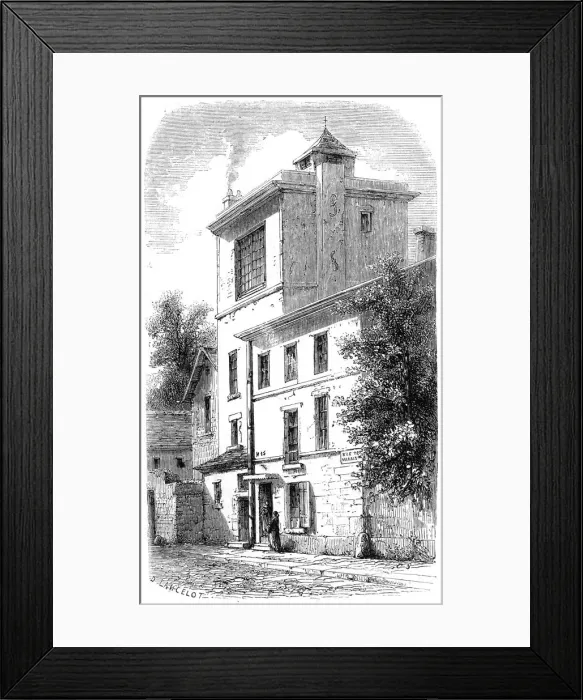 Framed Print : Daguerres Home Framed Print : Daguerres Home