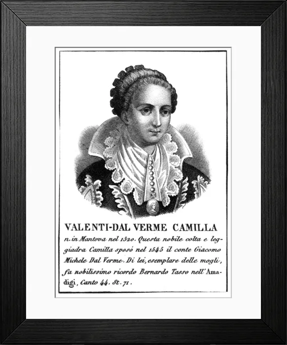 Framed Print : Camilla Dal Verme Framed Print : Camilla Dal Verme