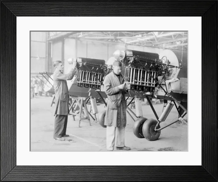 Framed Print : Aeroplane Factory 1933 Framed Print : Aeroplane Factory 1933