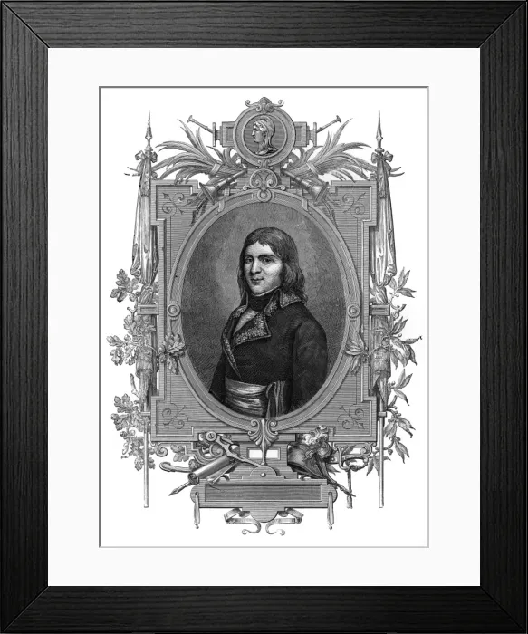 Framed Print : Jean Ant Et Championnet Framed Print : Jean Ant Et Championnet