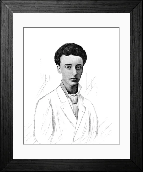 Framed Print : D annunzio at Age 16 Framed Print : D annunzio at Age 16