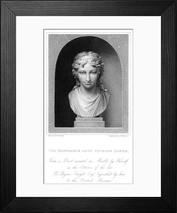 Framed Print : Anne Damer - 4 Framed Print : Anne Damer - 4
