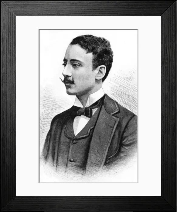 Framed Print : D annunzio at Age 25 Framed Print : D annunzio at Age 25