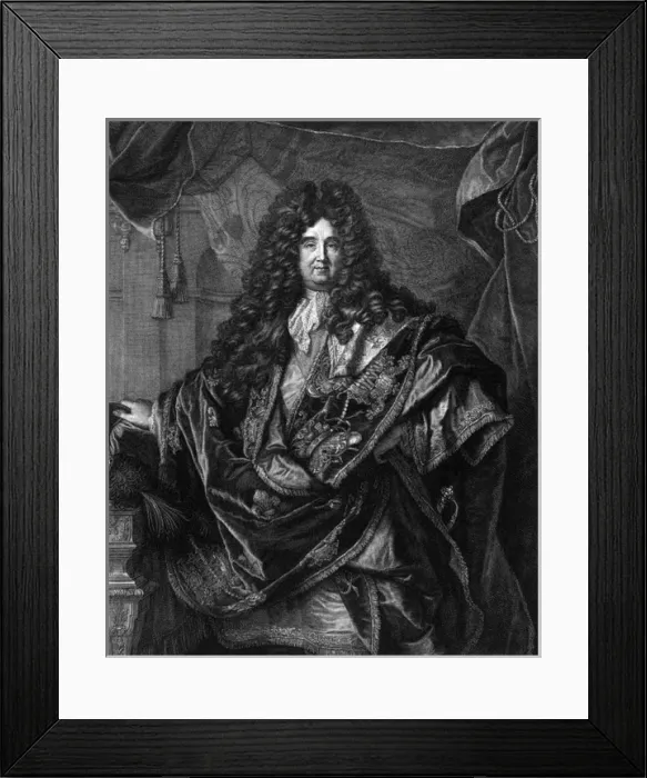 Framed Print : Philippe Marquis Dangeau Framed Print : Philippe Marquis Dangeau
