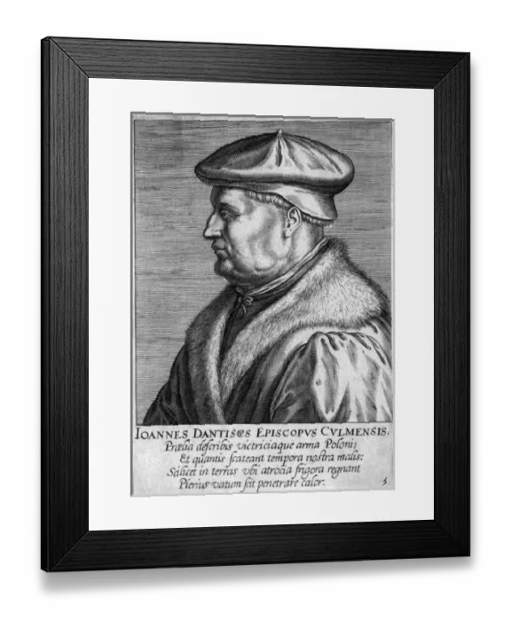 Framed Print : Johannes Dantiscus Framed Print : Johannes Dantiscus