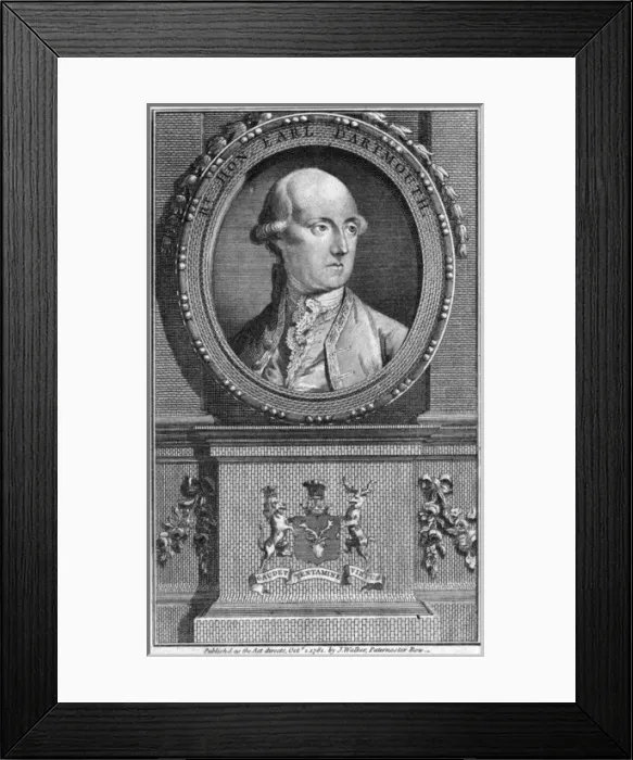 Framed Print : William Earl Dartmouth Framed Print : William Earl Dartmouth
