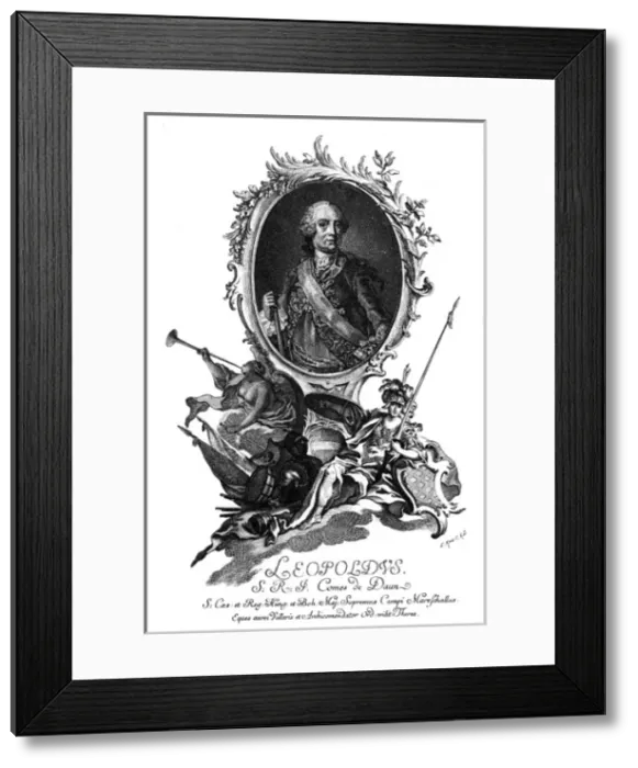 Framed Print : Leopold Graf Von Daun Framed Print : Leopold Graf Von Daun