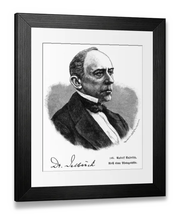 Framed Print : Rudolf Von Delbruck Framed Print : Rudolf Von Delbruck