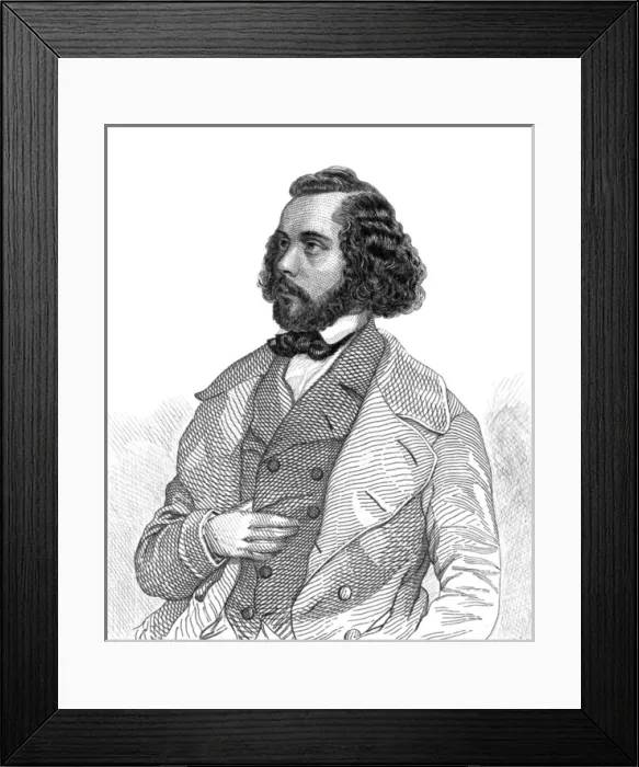 Framed Print : Felicien David (Gervais) Framed Print : Felicien David (Gervais)