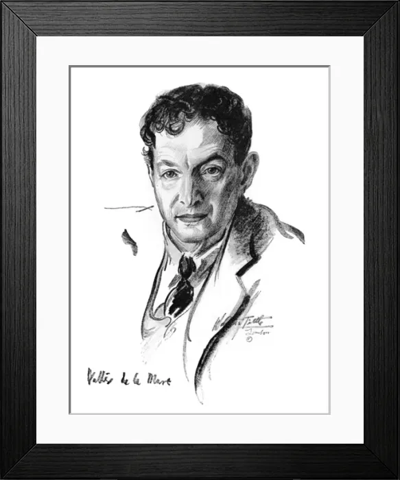 Framed Print : Walter De LA Mare - 2 Framed Print : Walter De LA Mare - 2