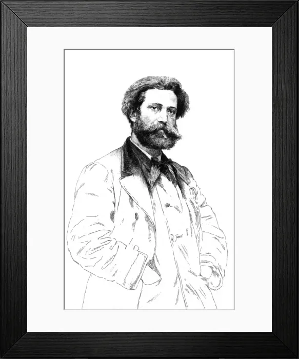 Framed Print : Alfred Delvau Framed Print : Alfred Delvau