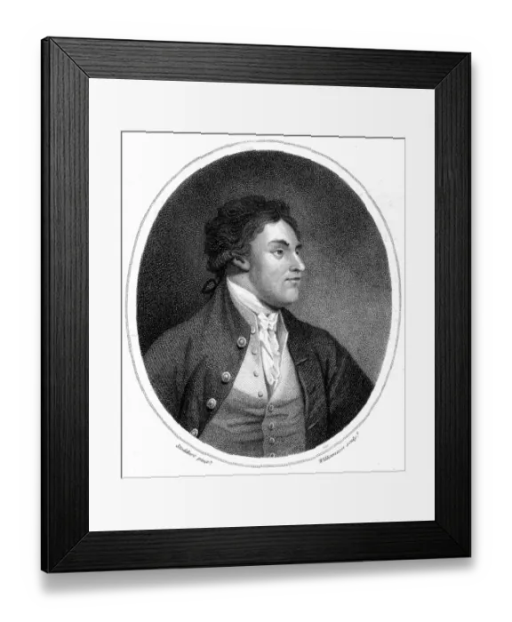 Framed Print : Jean Louis De Lolme Framed Print : Jean Louis De Lolme