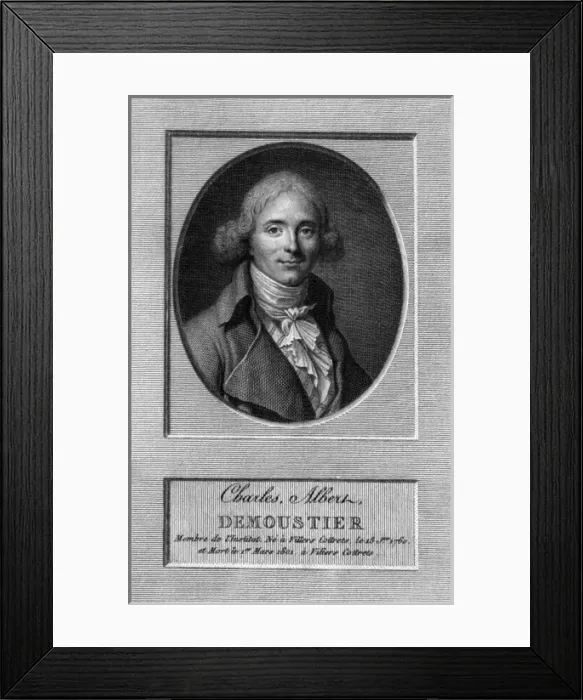 Framed Print : Charles Albt. Demoustier Framed Print : Charles Albt. Demoustier