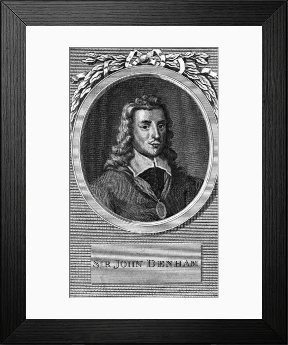 Framed Print : Sir John Denham Framed Print : Sir John Denham