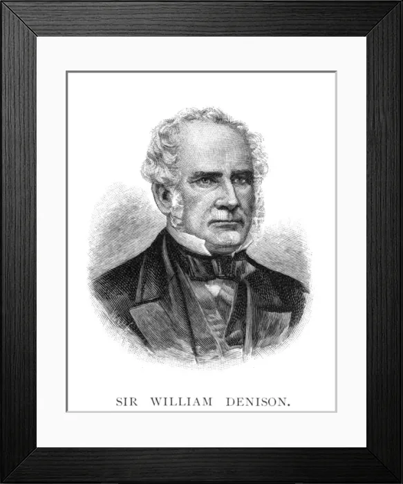 Framed Print : William Thomas Denison 1 Framed Print : William Thomas Denison 1
