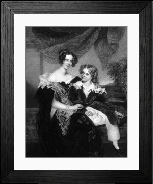 Framed Print : Emma Countess of Derby Framed Print : Emma Countess of Derby