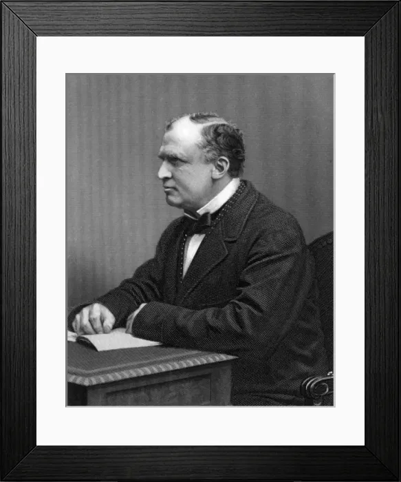 Framed Print : 15th Earl Derby (Stodart Framed Print : 15th Earl Derby (Stodart