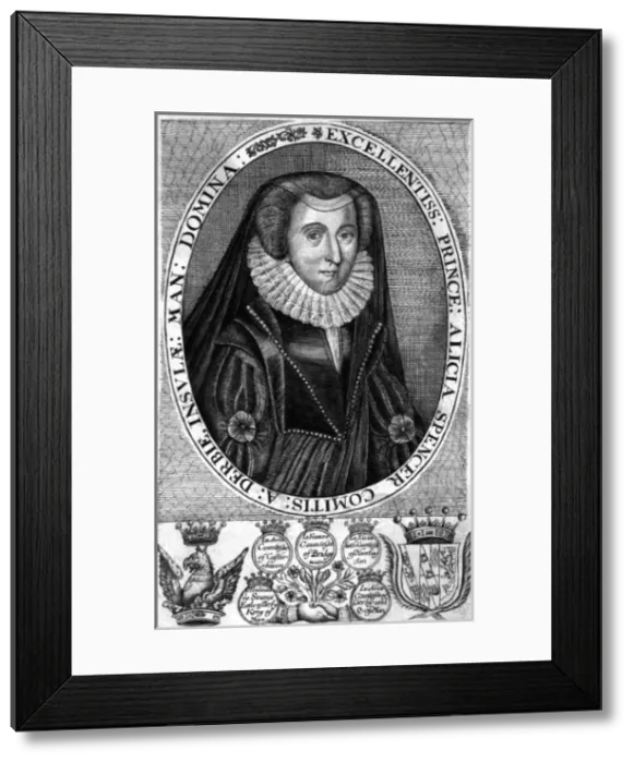 Framed Print : Alice Countess of Derby Framed Print : Alice Countess of Derby