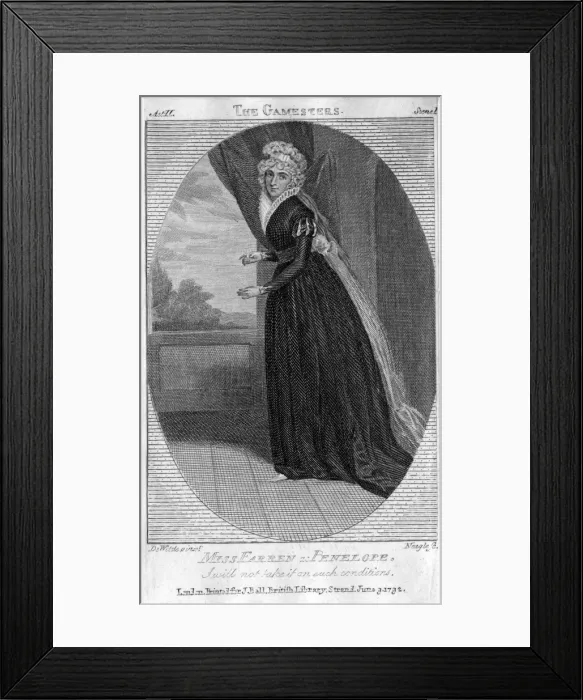 Framed Print : Elizabeth Countess Derby Framed Print : Elizabeth Countess Derby