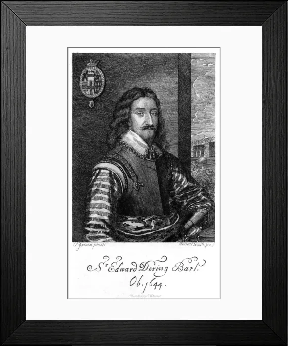 Framed Print : Sir Edward Dering - 2 Framed Print : Sir Edward Dering - 2