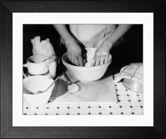 Framed Print : Making Pastry Framed Print : Making Pastry