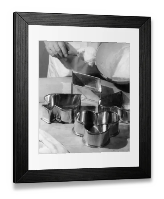 Framed Print : Metal Baking Tins Framed Print : Metal Baking Tins