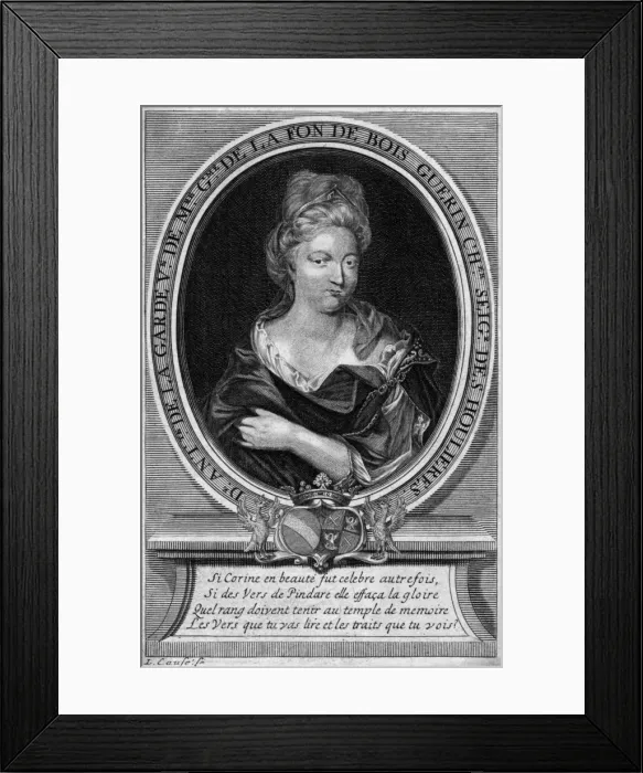 Framed Print : Mme Deshoulieres - 2 Framed Print : Mme Deshoulieres - 2