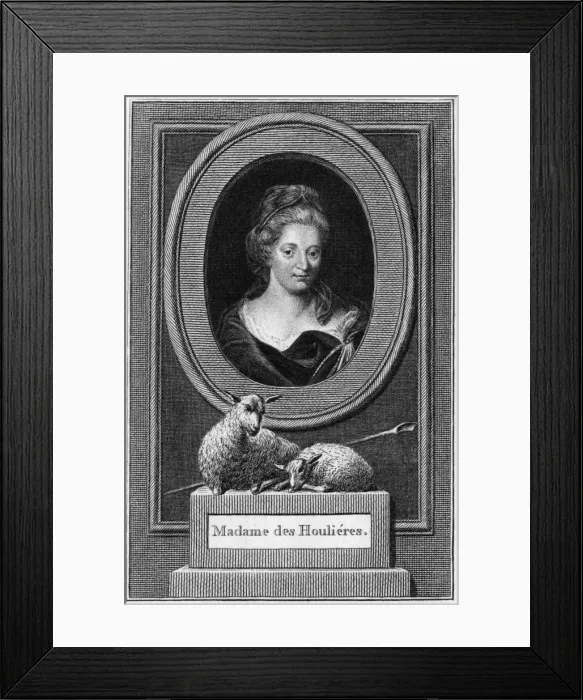 Framed Print : Mme Deshoulieres - 3 Framed Print : Mme Deshoulieres - 3