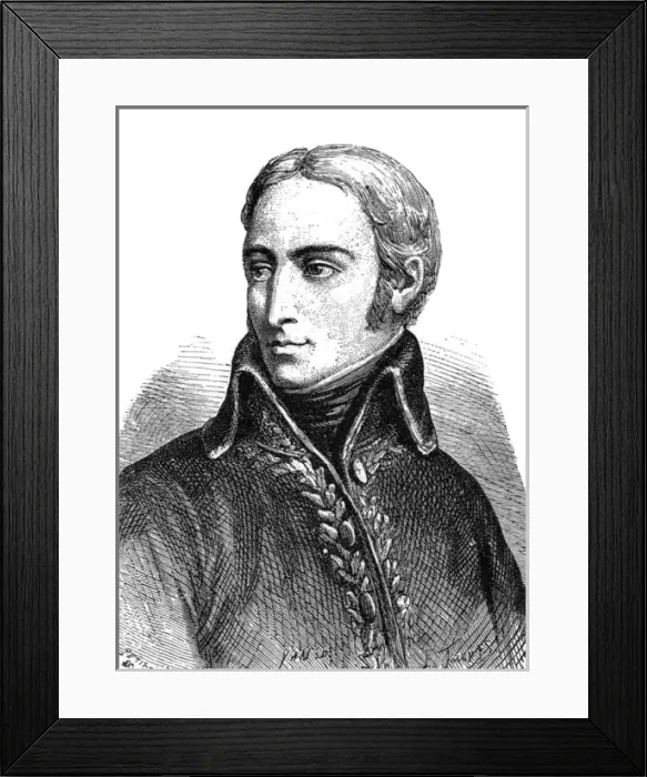 Framed Print : Jean-Joseph Dessoles Framed Print : Jean-Joseph Dessoles