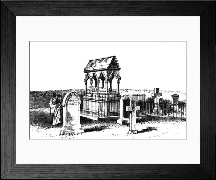 Framed Print : Grace Darlings Tomb Framed Print : Grace Darlings Tomb