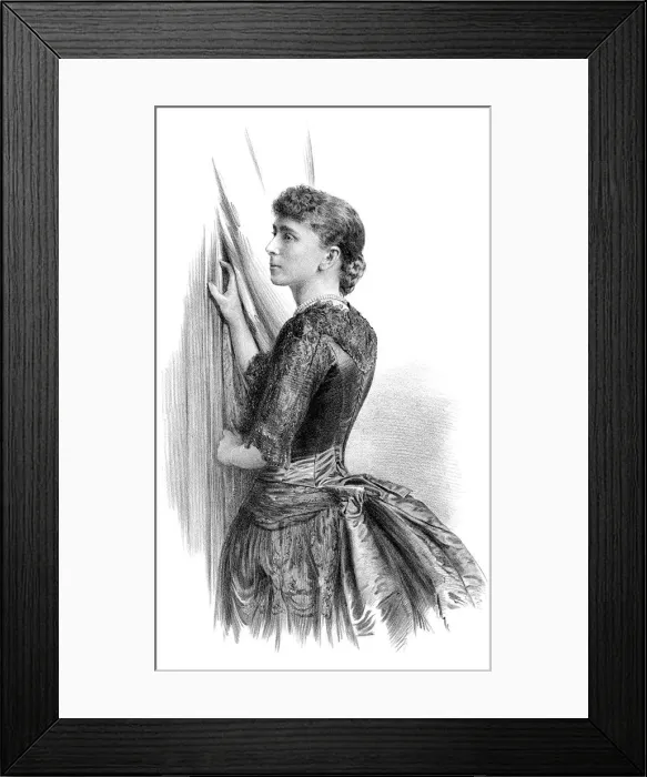 Framed Print : Margaret Countess Desart Framed Print : Margaret Countess Desart
