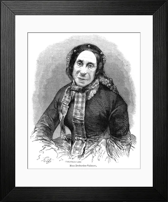 Framed Print : Marceline Desbordes-Val Framed Print : Marceline Desbordes-Val