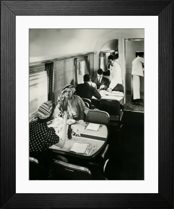 Framed Print : Union Pacific Diner Framed Print : Union Pacific Diner
