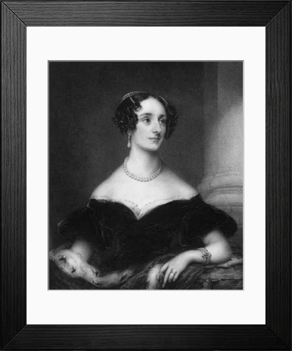 Framed Print : Elizabeth Countess Devon Framed Print : Elizabeth Countess Devon