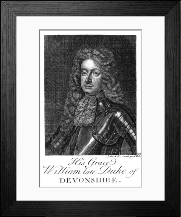 Framed Print : First Duke Devonshire Framed Print : First Duke Devonshire