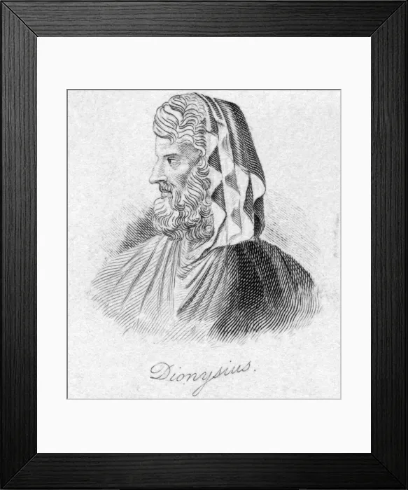 Framed Print : Dionysius Halicarnassus Framed Print : Dionysius Halicarnassus