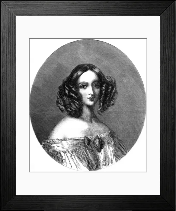 Framed Print : Mary Anne Disraeli Framed Print : Mary Anne Disraeli