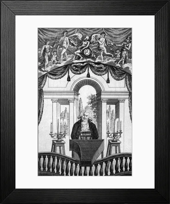 Framed Print : Dibdin Performing Framed Print : Dibdin Performing