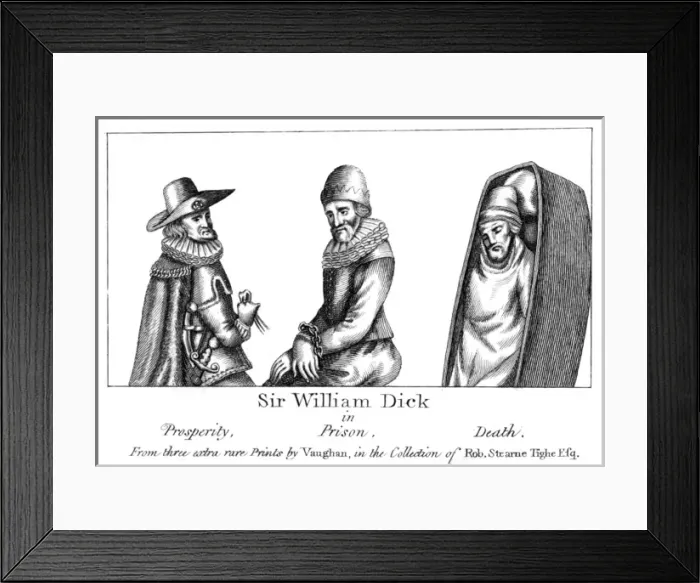 Framed Print : Sir William Dick Framed Print : Sir William Dick