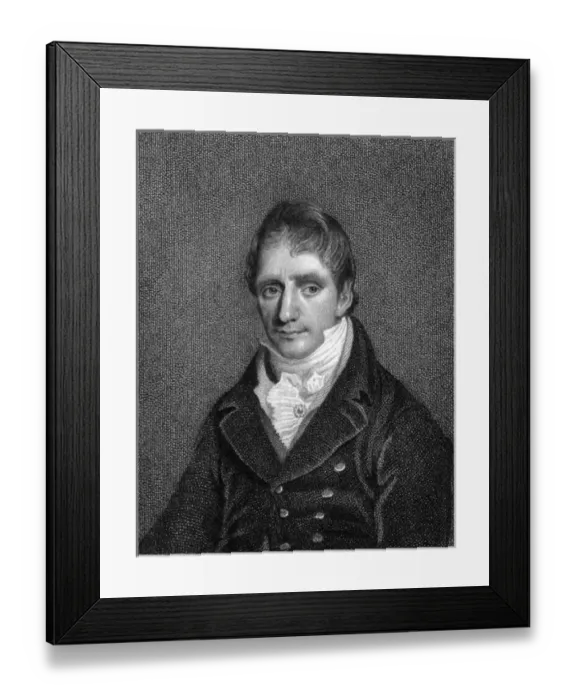 Framed Print : Charles Dibdin (Younger) Framed Print : Charles Dibdin (Younger)