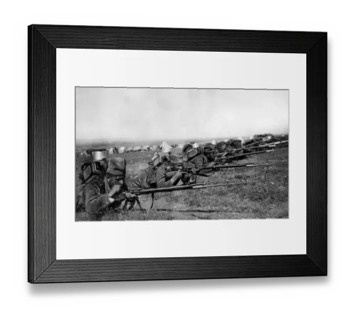 Framed Print : Serbian Troops 1916 Framed Print : Serbian Troops 1916